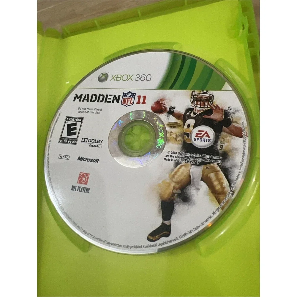 Madden‎ NFL 11 - Microsoft Xbox 360